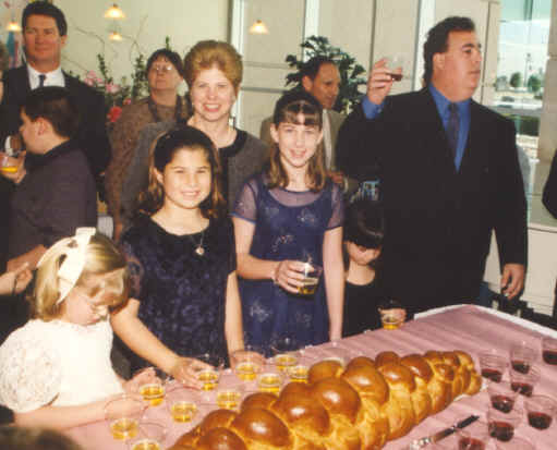 Ceremonial bread and wine