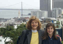 The city from Coit Tower