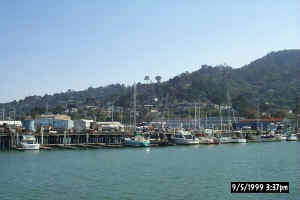 View from the pier