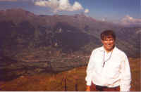 Jon on the Eiger trail