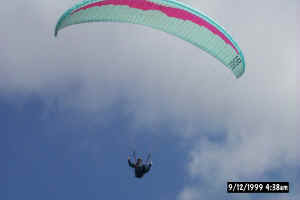 Parasailing was popular