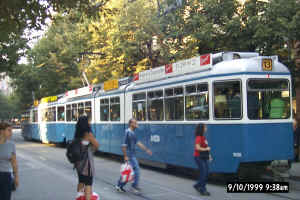 A tram