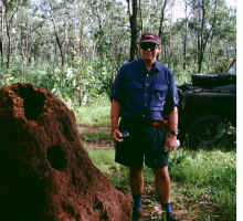 Jon Beside a Local Anthill