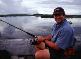 Jon Fishing on the Billabong