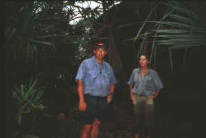 Liesa and Jon in the forest