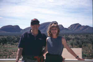 Jon and Care at Kata Tjuta