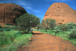 Trail Head at Olga Gorge