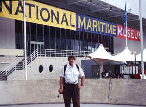 Jon at Sydney's Maritime Museum