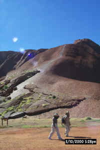 Chain Rail on Uluru