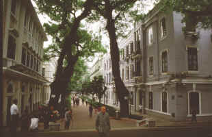 Shamian Island has a very British sense of order