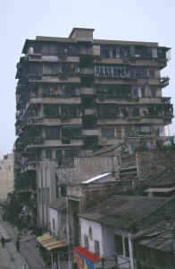 Across from Shamian Island, near Qingping Market