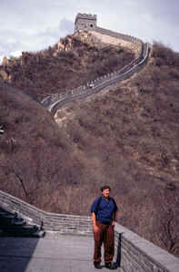 Jon at the Great Wall at Badling