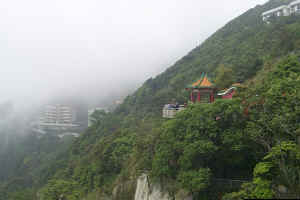 In the clouds of Victoria Peak