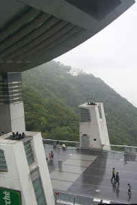 View from Tram Building deck