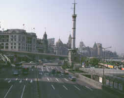 Looking down the Bund