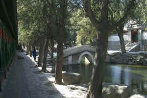 Walkway beside the Long Corridor