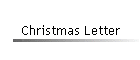 Christmas Letter