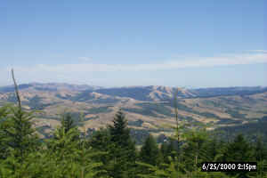 West Marin from Mt. Wittenberg