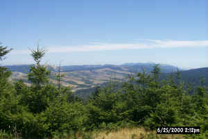 West Marin from Mt. Wittenberg looking South