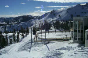 Skating Rink on top of Squaw Valley