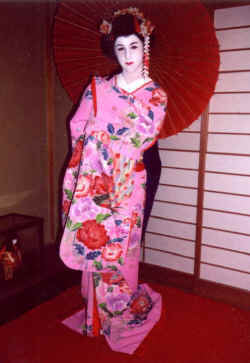 Megan as a Geisha in Japan