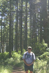 Jon in the Redwoods