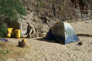 Our camp site