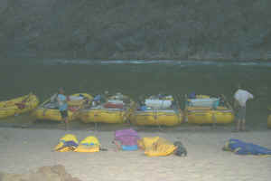 Last docking of the boats