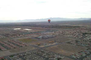 Las Vegas from the Balloon