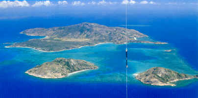 Aerial View of Lizard Island