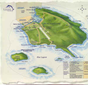 Map of the Island