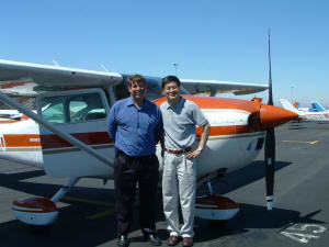 Jon and Jim preflight