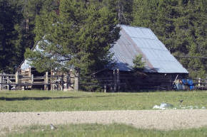 Horse barn