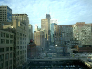 City View looking North from the business school