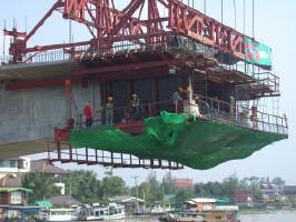 River Bridge Construction