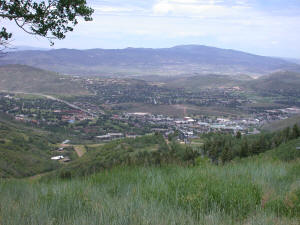 Park City from the Park City Ski Area