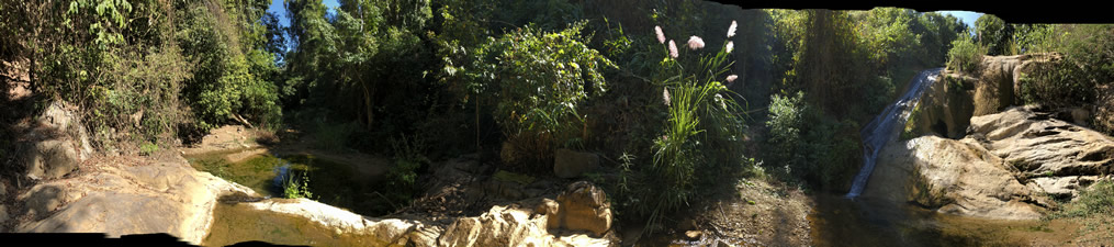 Waterfall near Khmu village