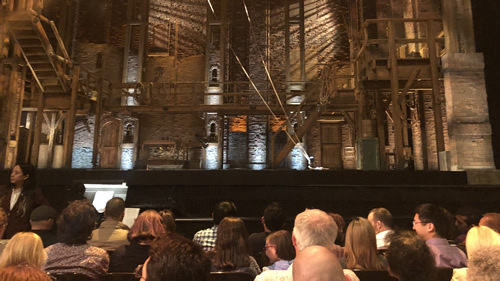 Hamilton Set preshow