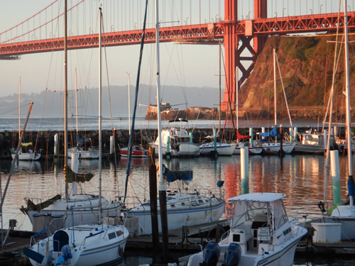 Boats and Bridge