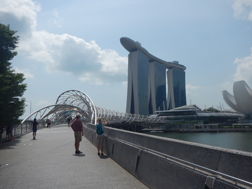 Double Helix Bridge