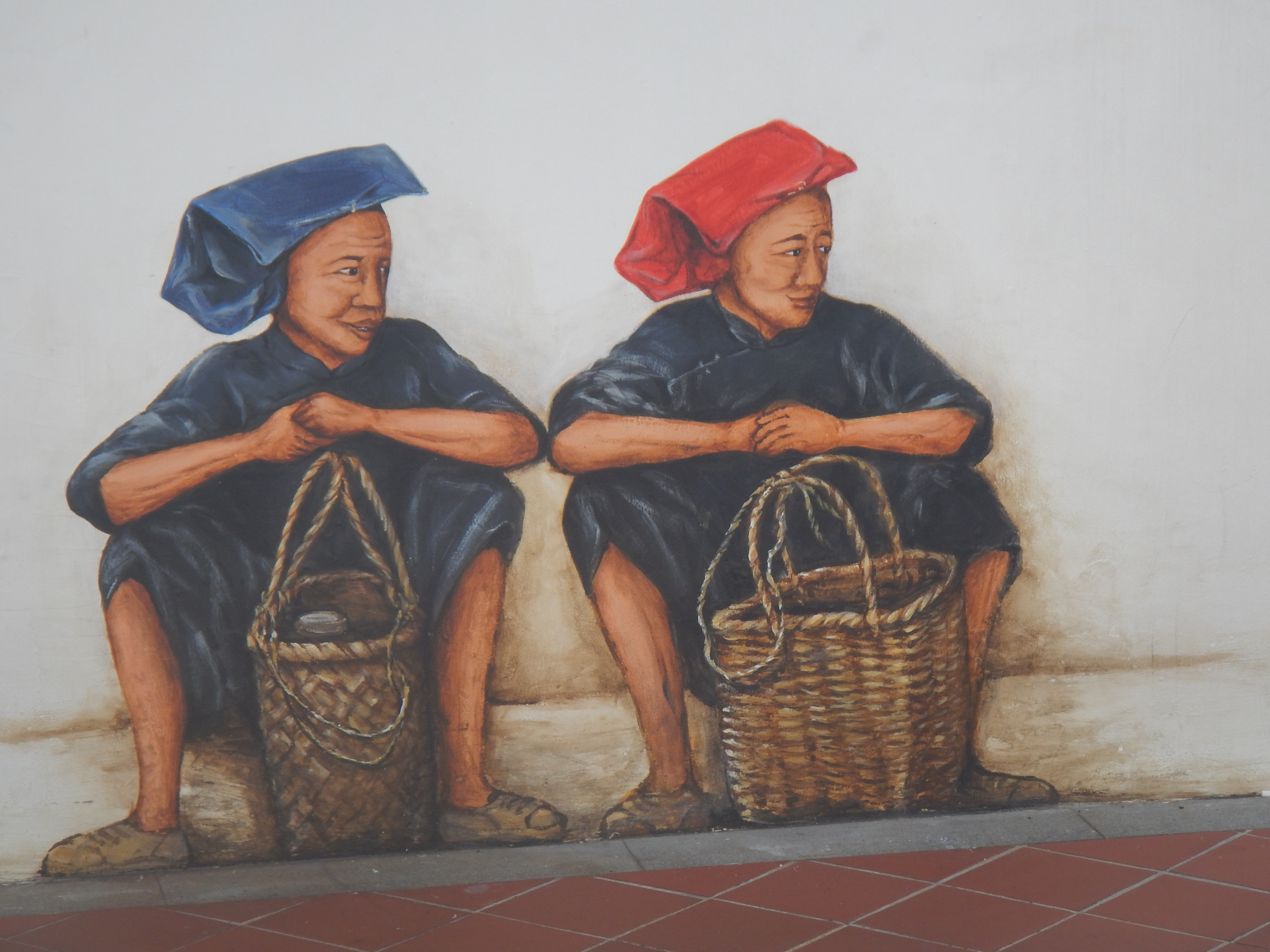 Chinatown mural