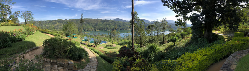 Panorama from Dunkeld Bungalow