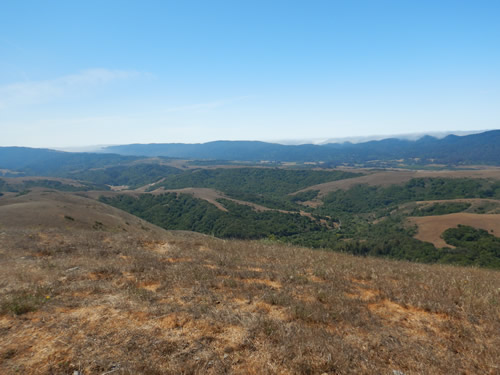 Peak Looking south