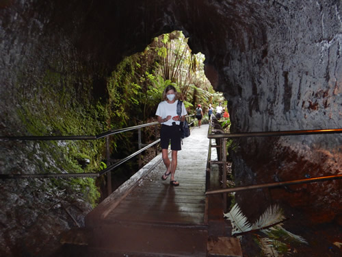 Entrance to Lave Tube