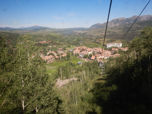 Mountain Village from the lift