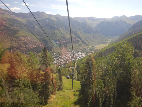 Telluride from the lift