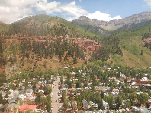 Telluride from the lift