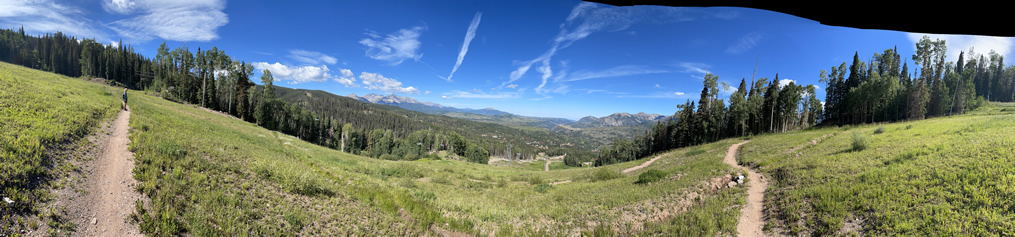 Telluride trail pano