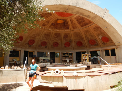 Arcosanti bell foundary