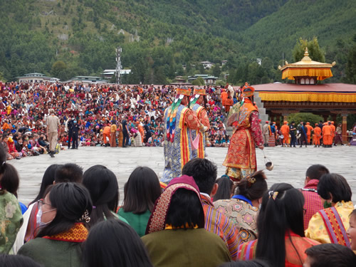 Dancing Monks